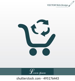 icon exchange of goods