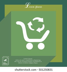 icon exchange of goods