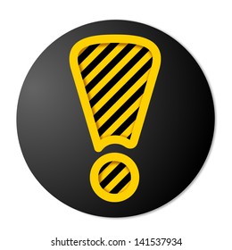 icon with exclamation mark