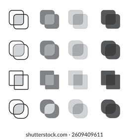 icon excludes black and white and color