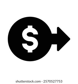 icon expense, ui, basic , essential can use in design