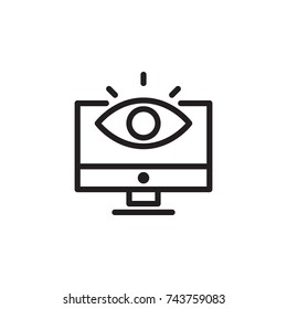 Icon Eye Computer