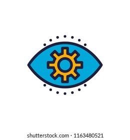 icon eye gear