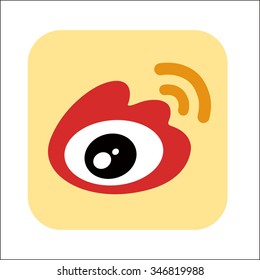 Icon eye vector logo isolated