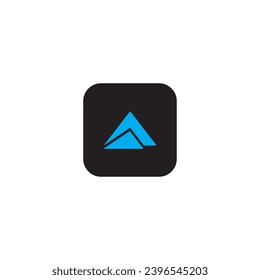 Symbol oder af modern, einfach, abstrakt