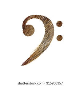 Icon of the F clef of the music