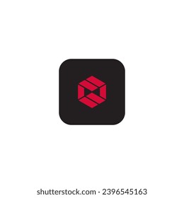 icon f modern, simple, abstract