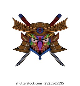 SYMBOL-FACE-CHARAKTER NINJA SAMURAI