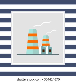 Icon of factory building 