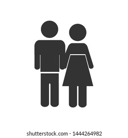 The icon of the family.Husband wife and child