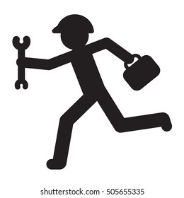 icon fast service, vector