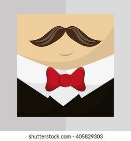 Icon of fathers day design , vector illustration