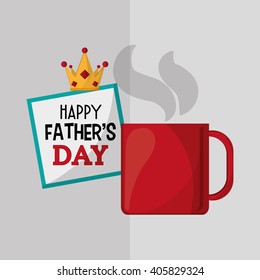 Icon of fathers day design , vector illustration
