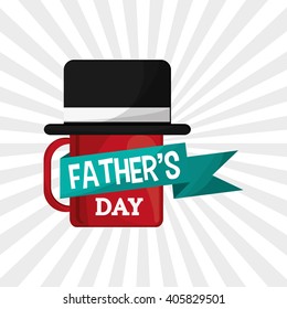 Icon of fathers day design , vector illustration