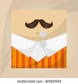 Icon of fathers day design , vector illustration