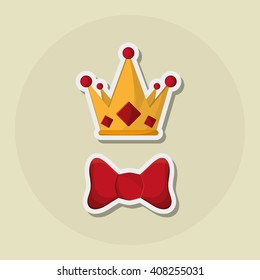 Icon of fathers day design , vector illustration