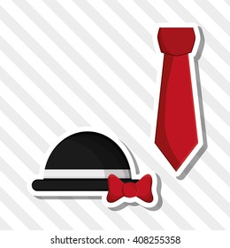 Icon of fathers day design , vector illustration