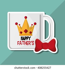 Icon of fathers day design , vector illustration