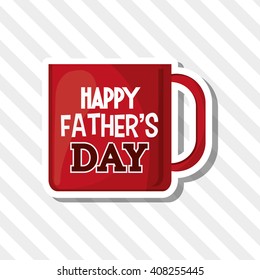 Icon of fathers day design , vector illustration