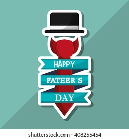 Icon of fathers day design , vector illustration
