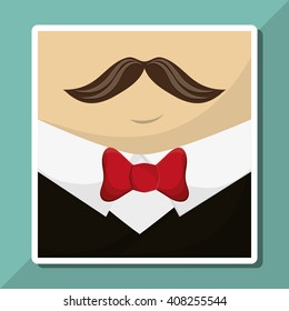 Icon of fathers day design , vector illustration