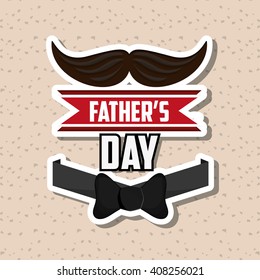 Icon of fathers day design , vector illustration