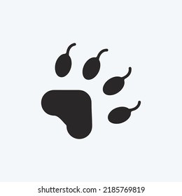 Icon Fauna. suitable for education symbol. glyph style. simple design editable. design template vector. simple illustration