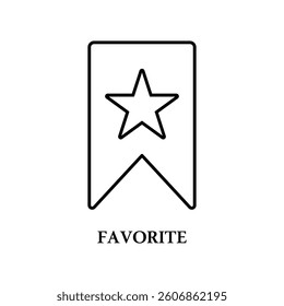 Icon a favorite, isolated against a clean background.