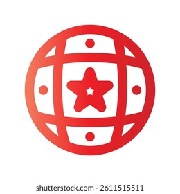 icon favorite with style gradient