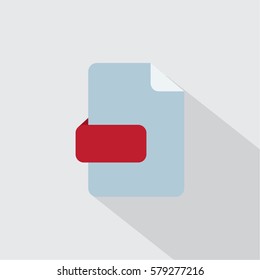 icon file with shadow