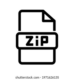 Icon File With Style Outline