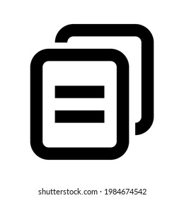Icon File With Style Outline