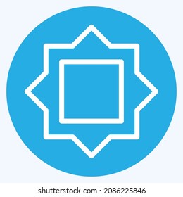 Marcos de filtro de iconos - Estilo de ojos azules - Ilustración simple, trazo editable, vector de plantilla de diseño, Buena para impresiones, carteles, anuncios, anuncios, gráficos de información, etc.