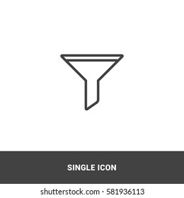 Icon filter Single Icon Graphic Design