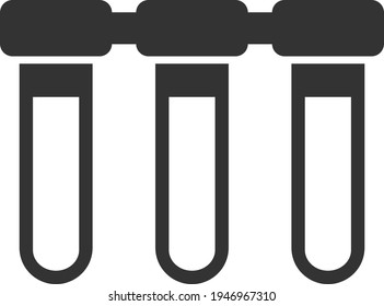 Icon of filters for drinking water purification. Black silhouette. Vector illustration isolated on a white background. A symbol for website design, logo icon, application, user interface.