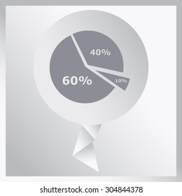 icon of finance graph
