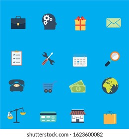ิbusenese icon -  and finance object. vector illustration