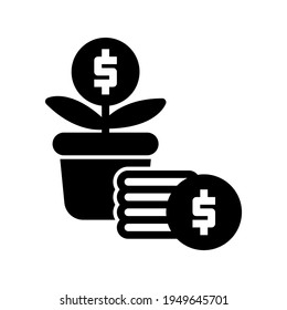 Icon Finance With Style Glyph