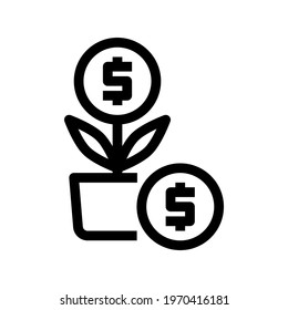 Icon Finance With Style Outline