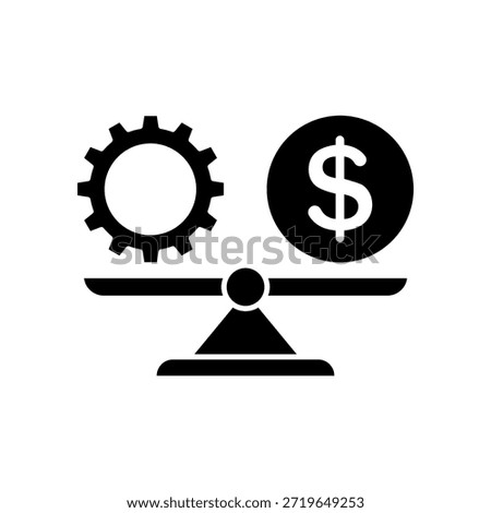 Icon a Financial Stability, isolated against a clean background.