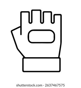 icon Fingerless Glove Icon Rock Climbing on white background vector
Vector line icon rock climbing, mountaineering, tourism
