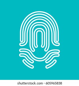 Icon fingerprint