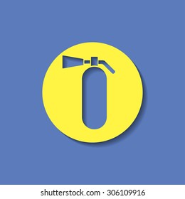 icon of fire extinguisher