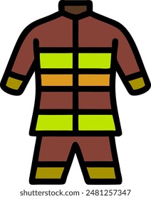 icon of fire man clothes