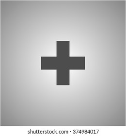 The icon first aid - stock vector