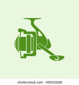 Icon Fishing reel.