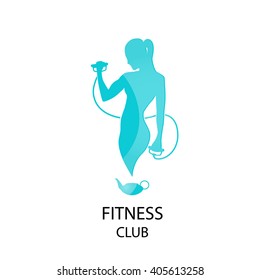 Icono estilo deportivo club fitness - ilustración vectorial