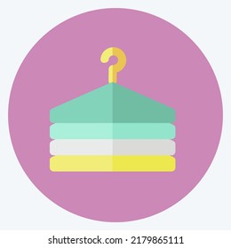 Icon Fitting Room. suitable for Business symbol. flat style. simple design editable. design template vector. simple symbol illustration