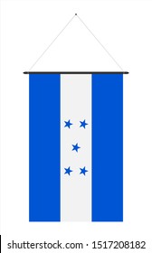 icon flag of honduras vertical