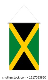 icon flag of jamaica vertical 